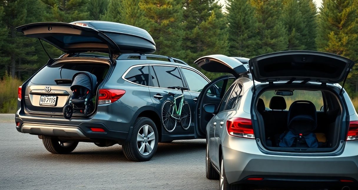 SUV ou berline - quel modèle pour famille active ?