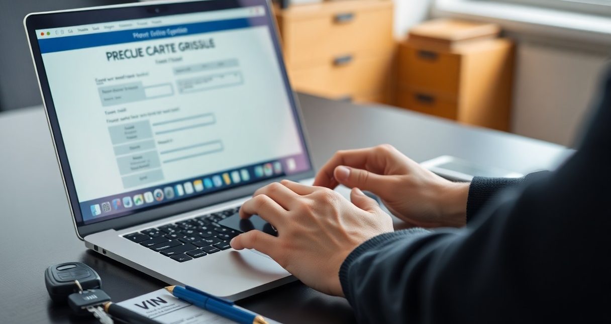 Carte grise en ligne - comment faire rapidement sans erreur