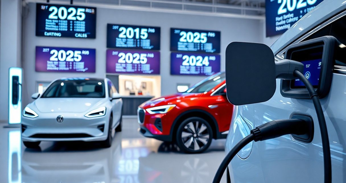Voitures électriques - les vraies tendances du marché 2025