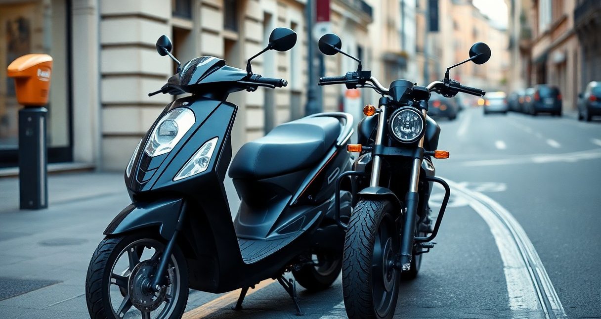 Scooter ou moto - quel deux-roues choisir pour la ville ?