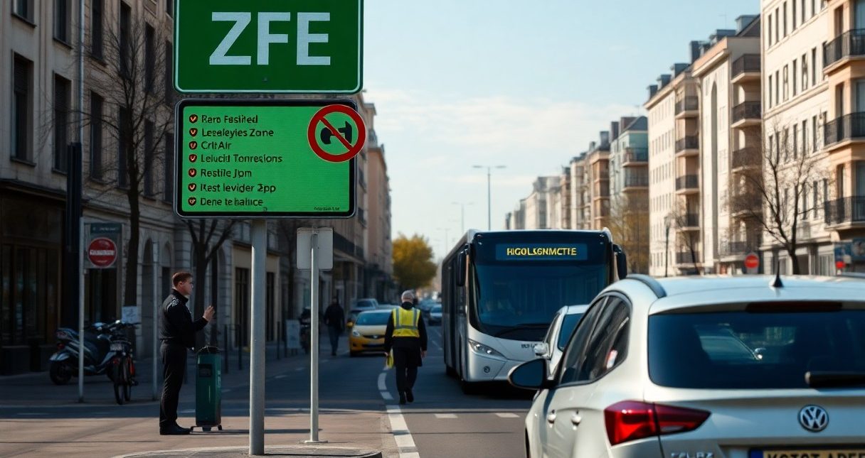 ZFE 2025 - quelles restrictions auto dans les grandes villes ?